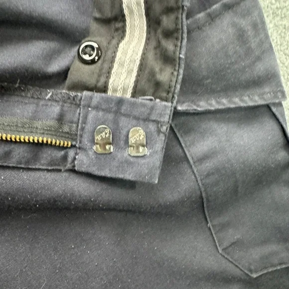 Horace Small Cargo Pants Men's Size 38R Navy Blue Work Uniform Duty - Picture 3 of 12